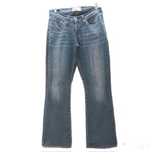 Levi Jeans Curvy Bootcut Vintage Verified Low Rise Dark Wash Blue 10M